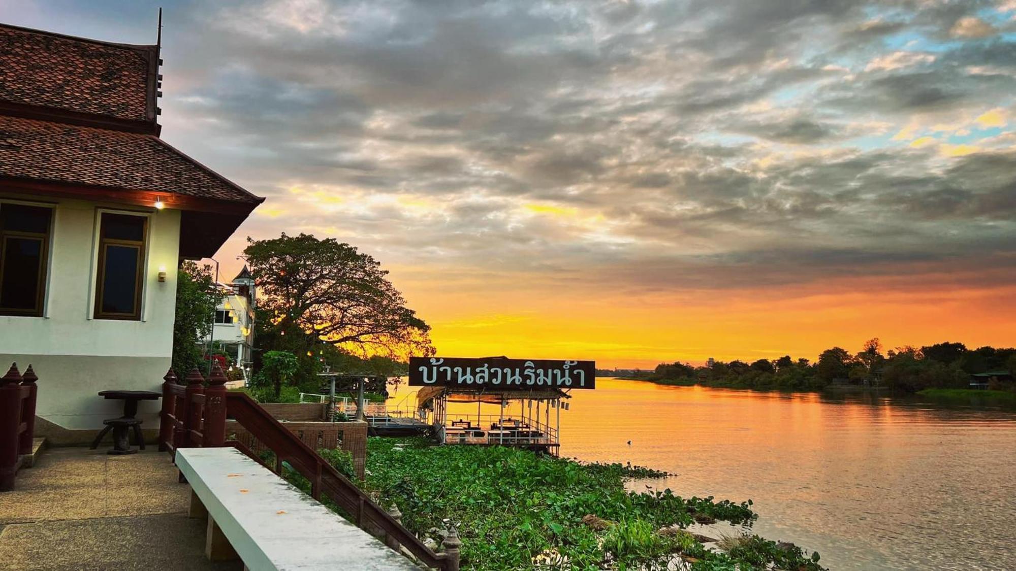 Ayutthaya Garden River Home Ban Bang Krasan Eksteriør bilde